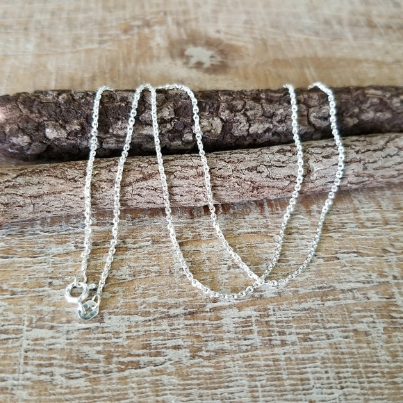 Sterling Silver Cable Chain - Picture 1 of 6